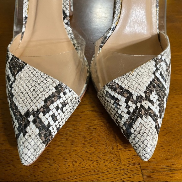 STEVE Madden Women's Shira D'Orsay size 7, Python 4” Heels. Near perfect EUC! - Picture 5 of 14